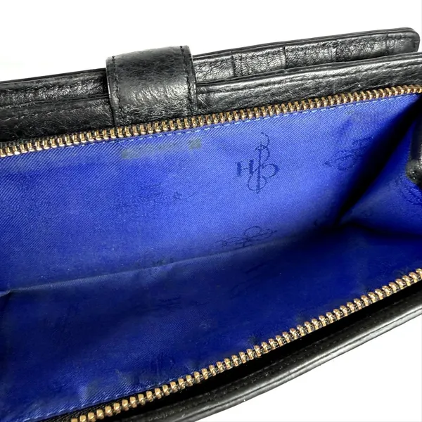 Cole Haan Wallet Womens One Size Black Leather Bifold Organizer Clutch - Image 8