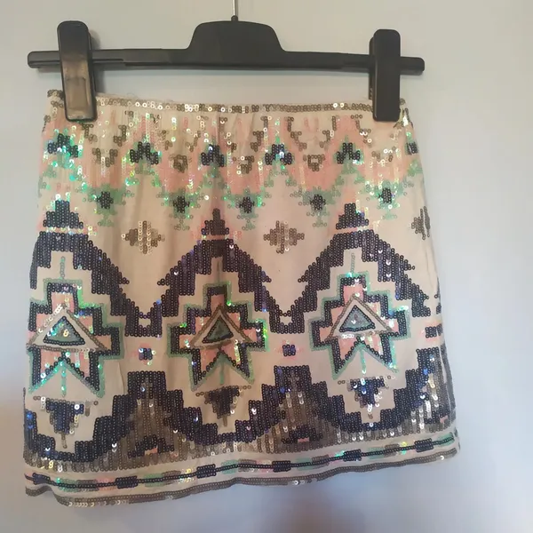 Express Mini Skirt Sequin s - Image 3