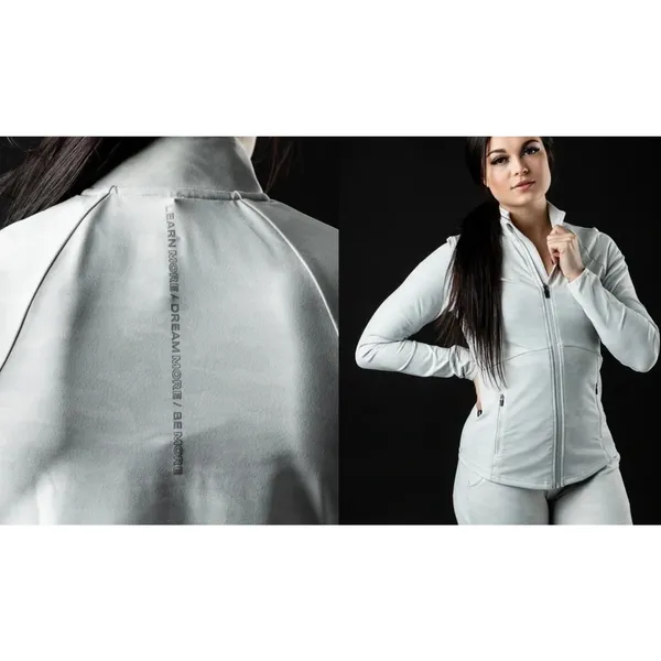 Alphalete | Premium Pro Elite Jacket Silver Camo Full Zip | Sz S - Image 2