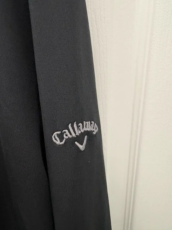 Callaway size medium opti- dri black shirt - Image 4