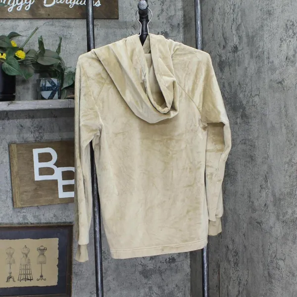 NWT Members Mark Womens Plus Pullover Sweatshirt Hoodie F12922G657 S Brown - Image 2