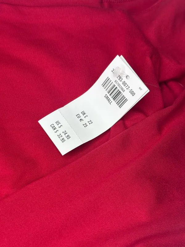 Hollister Top Crop Red Small - Image 2