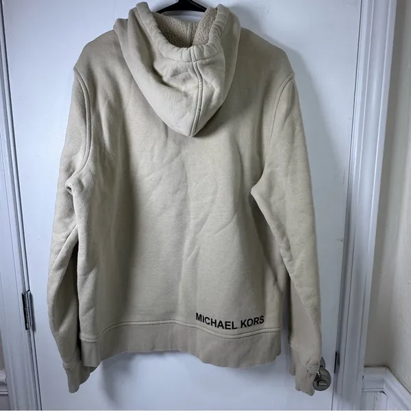 Michael kors Beige Hoodie Large - Image 2