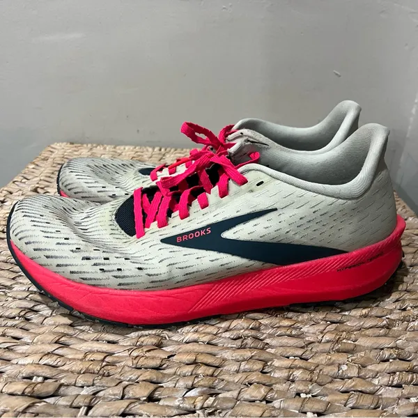 Pre Owned Brooks Women's USA 12 Hyperion Tempo Running Shoes Ice Flow Nave‎ Pink - Image 5