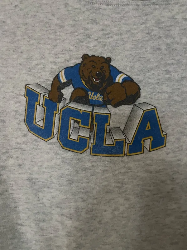 UCLA Hollister Off-The-Shoulder Sweatshirt - Image 2