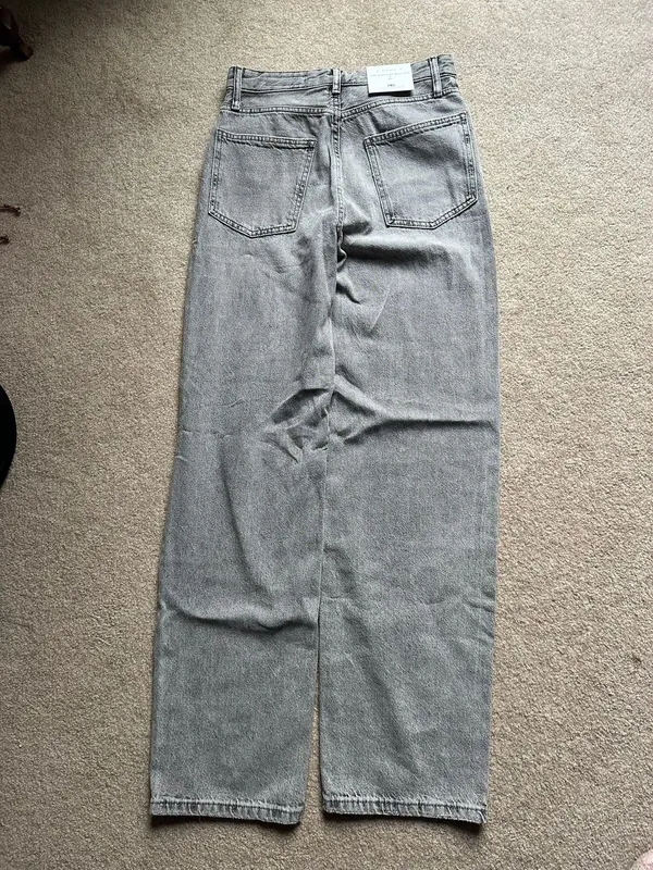Zara NWT Grey Jeans - Image 6