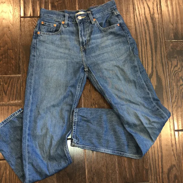 Levi’s low pro straight jeans size 24 - Image 5
