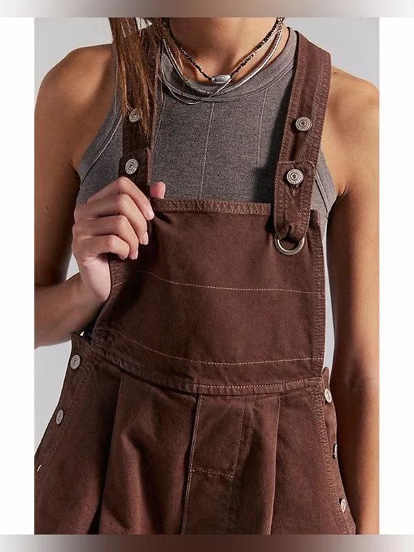 Free people Rambler Shortalls - Image 4