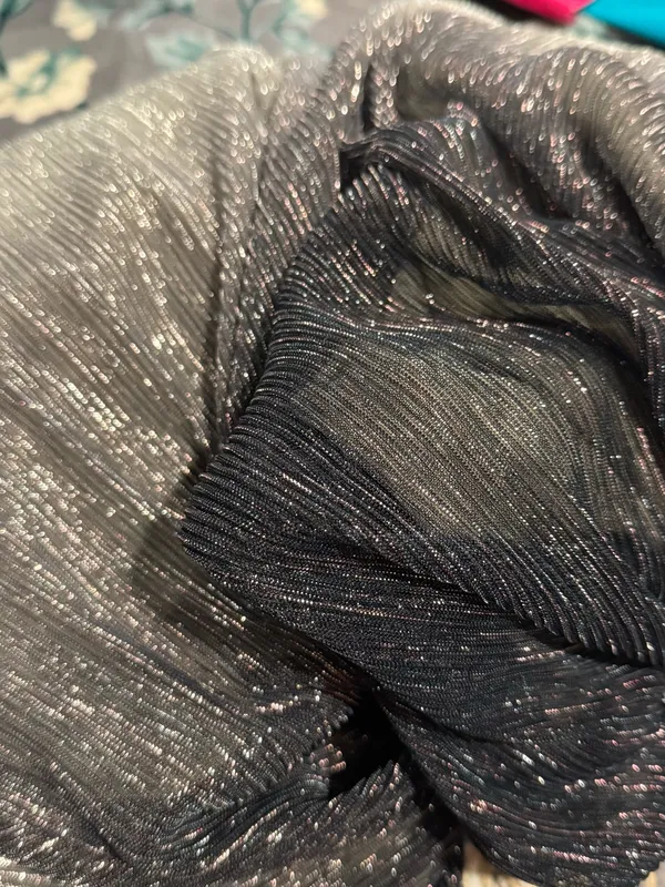 Show Me Your Mumu Metallic Ombre Eva Mini Dress Black Silver - Image 10
