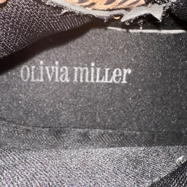 Olivia Miller Womens Normie Combat Boots Animal Print 8 Chunky Lug Sole Edgy - Image 3