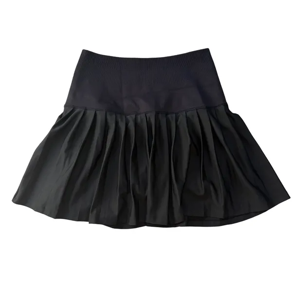 Attarco Black Pleated Tennis‎ Skort High Waisted Athletic Mini Skirt Size M - Image 7