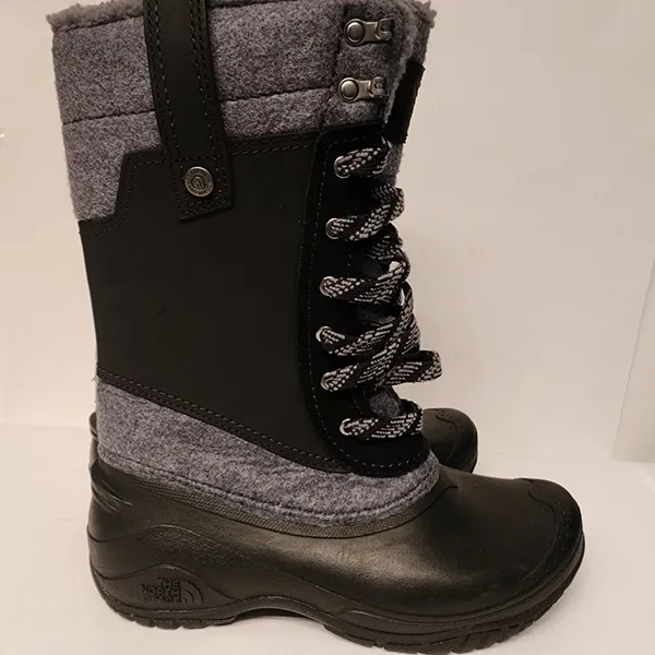 The North Face Shellista III Mid Winter Boots Women’s Black & Grey Size 6 - Image 12