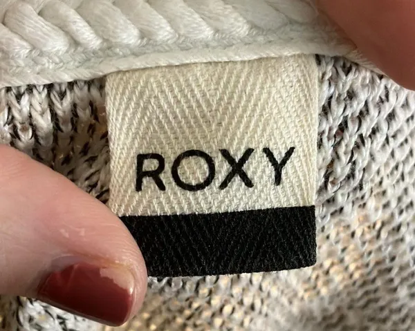 Roxy Woven Crewneck Sweater, Large - Image 5