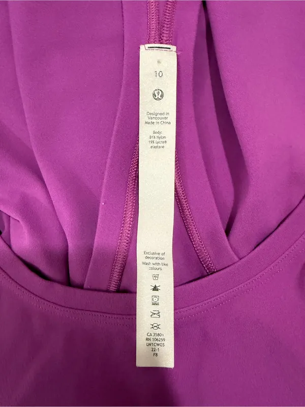 lululemon athletica V-Back Active Tank in Vibrant Purple - Image 5