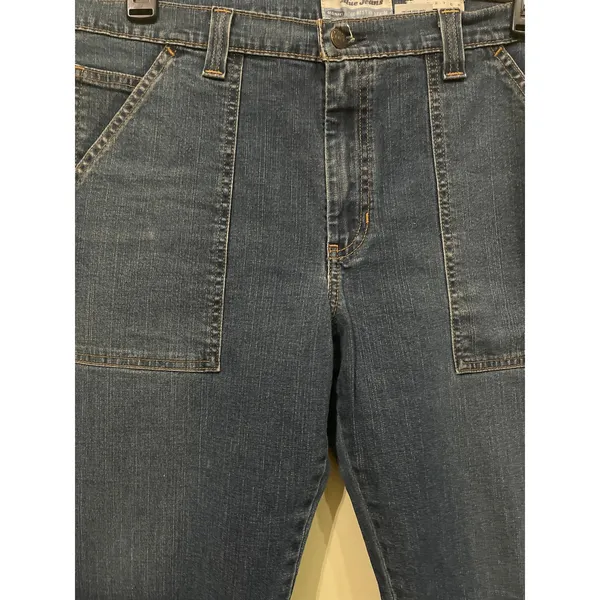 Old Navy Blue Jeans Bootcut Denim Women’s 18 Y2K Vintage - Image 4