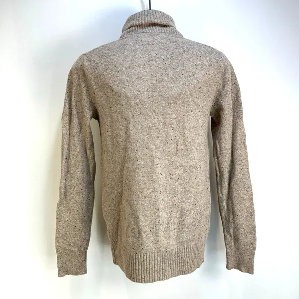 J. Crew Rugged Merino Shawl Collar Donegal Sweater Knit Pullover - Image 7