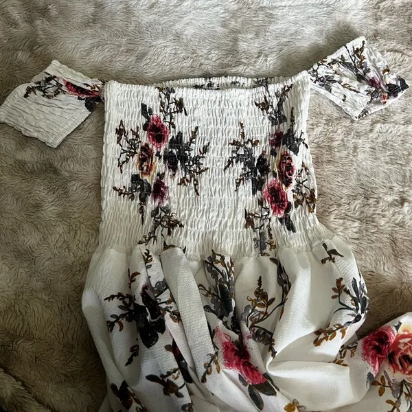 Floral Hi Low Dress - Image 5