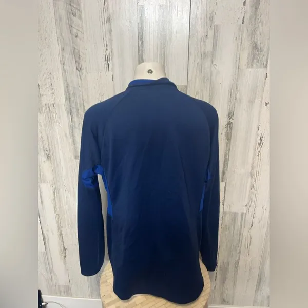 Quarter zip sweater Blue Size L - Image 3
