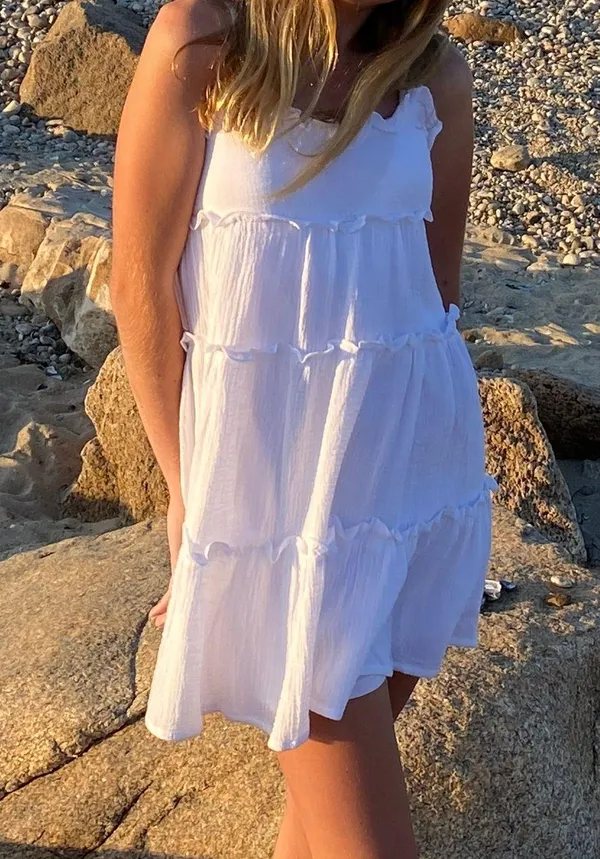 Tilly's White Mini Dress - Image 3