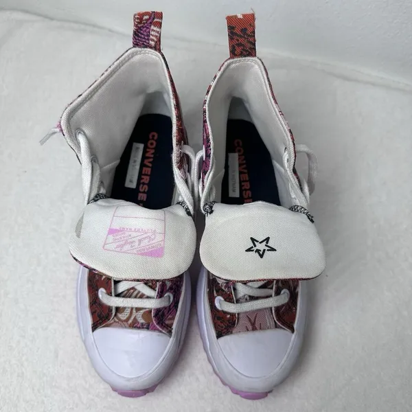 CONVERSE Run Star Hike Tropical Florals Jungle Shoes Boots 5.5M/7W Unisex - Image 13