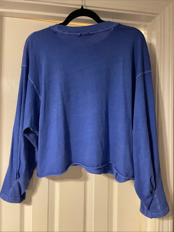 EUC FP Movement Inspire Layer l/s t-shirt in blue swim club color - Image 3