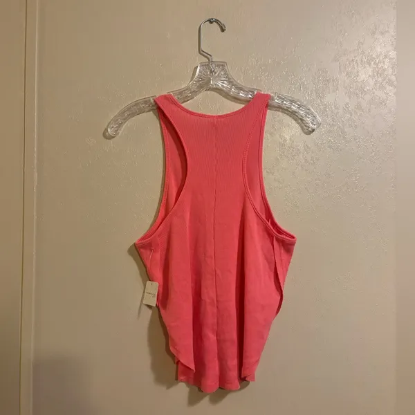 NWT Free People Intimately Out The Door Ribbed Tank sz S - Image 2