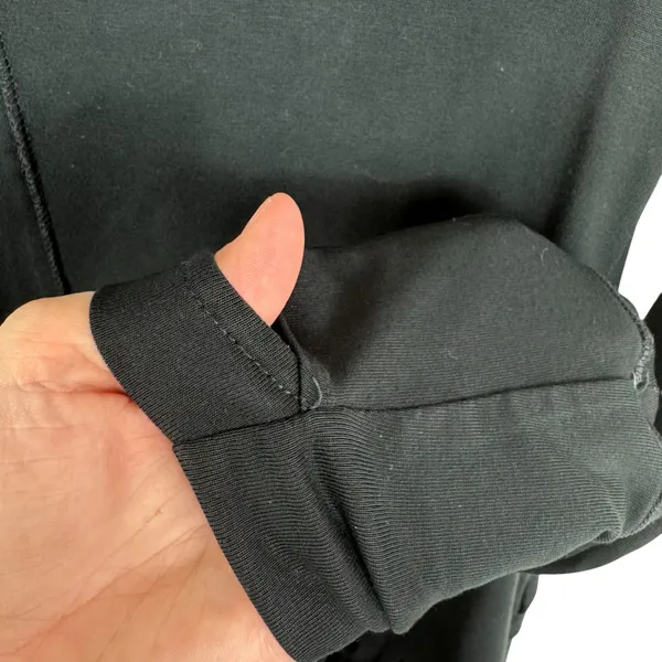 Bench‎ Multipurpose City Clothing Black Asymmetrical Long Sleeve Open Top Small - Image 4