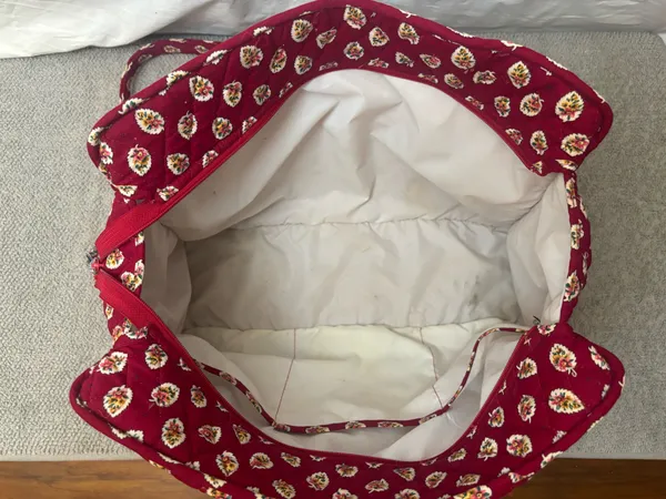 Vera Bradley Quilted Bag *VINTAGE* - Image 11