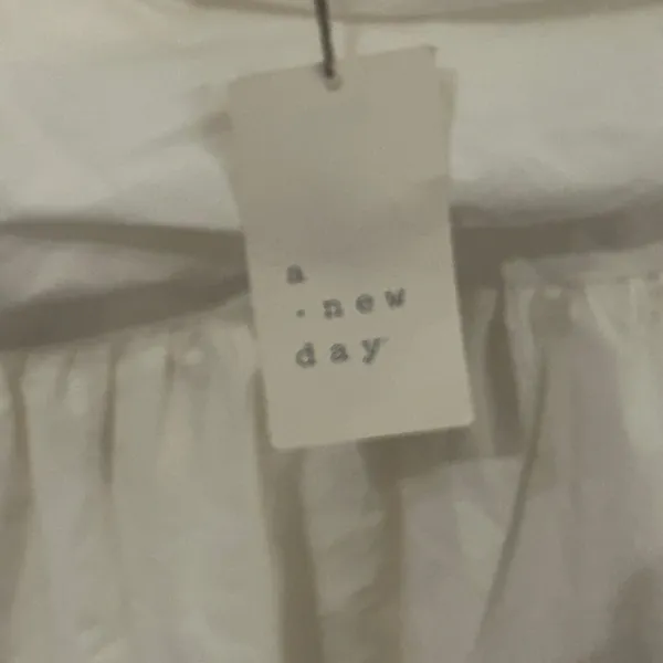 a new day White Spaghetti-Strap Sundress - Image 6