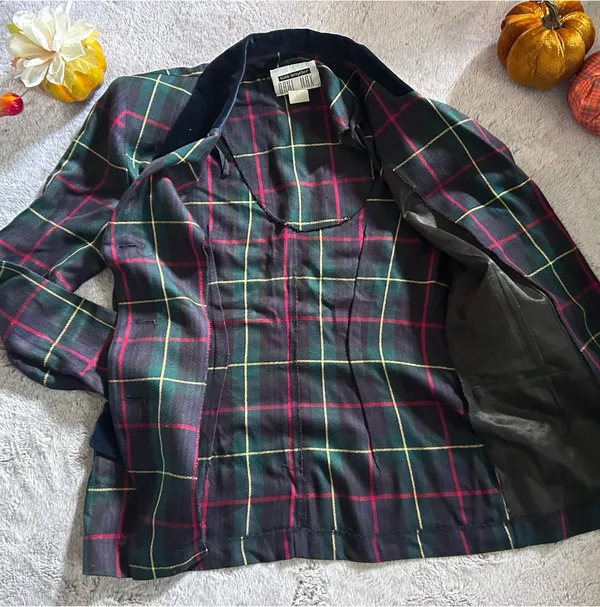 Vintage Dani Max Blazer for women Green Size 8 - Image 7