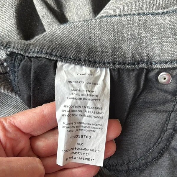 NWOT Lee Gray‎ Flare Wide Leg Jeans - Image 2