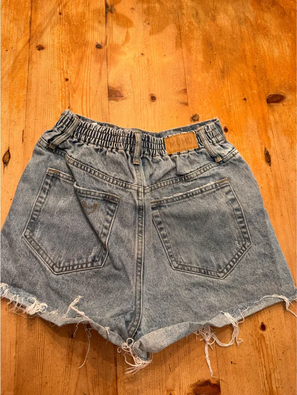 Show Me Your Mumu Denim Shorts - Image 2