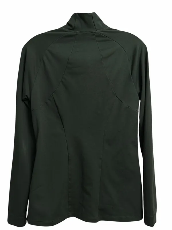 Gymshark Women's Forest Green Full-Zip Training Jacket - Image 2