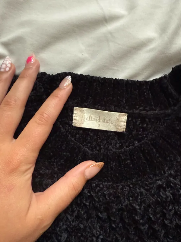 Black Velvet Sweater - Image 4