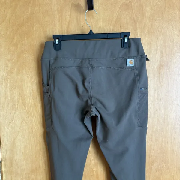 Carhartt Leggings Women's Medium‎ Green Force Fitted Lightweight Utility 103609 - Image 5