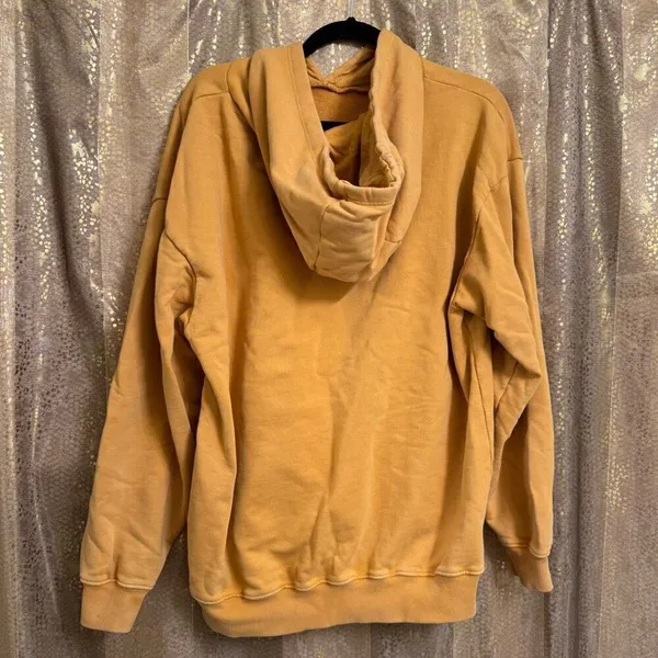 Aerie OFFLINE Oversized Golden Yellow Hoodie Sweatshirt Small - Image 5