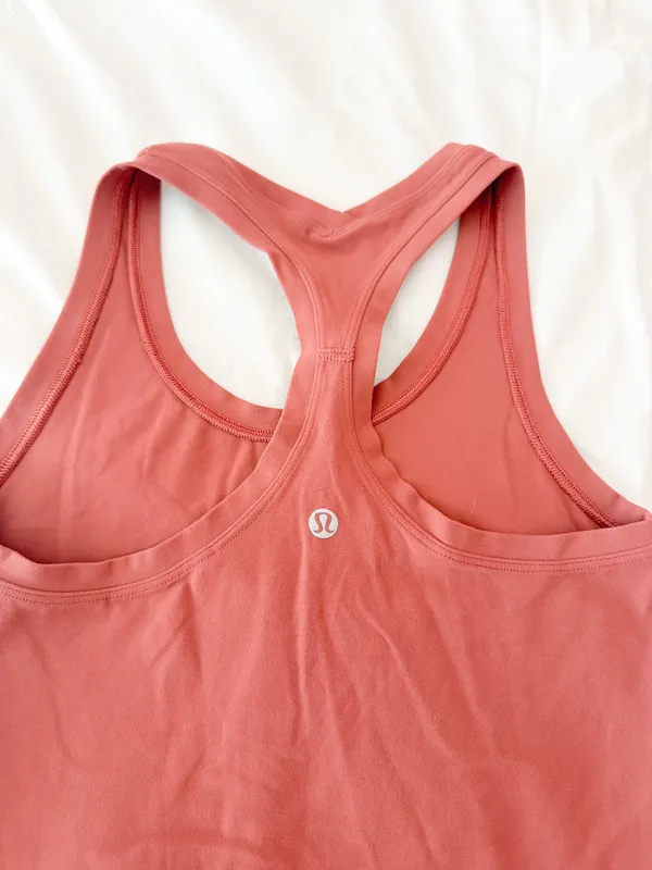 Lululemon Spiced Chai Cool Racerback Tank Top *Shorter Length Size 4 - Image 3