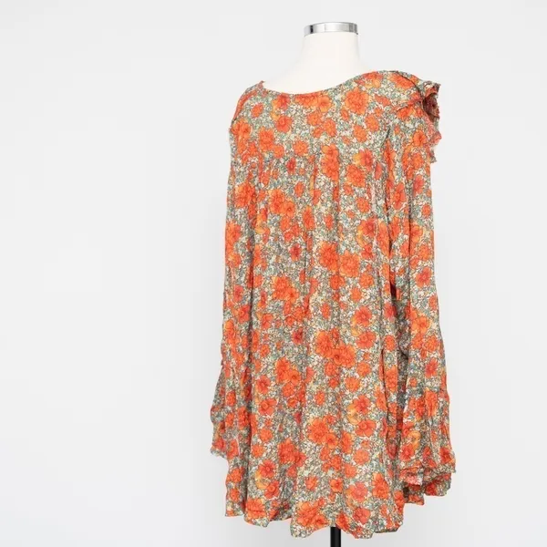 Free People. Loretta Floral Oversized‎ Top. - Image 11