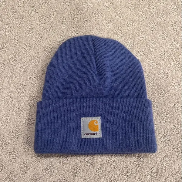NWOT Blue Carhartt Beanie/hat - Image 2