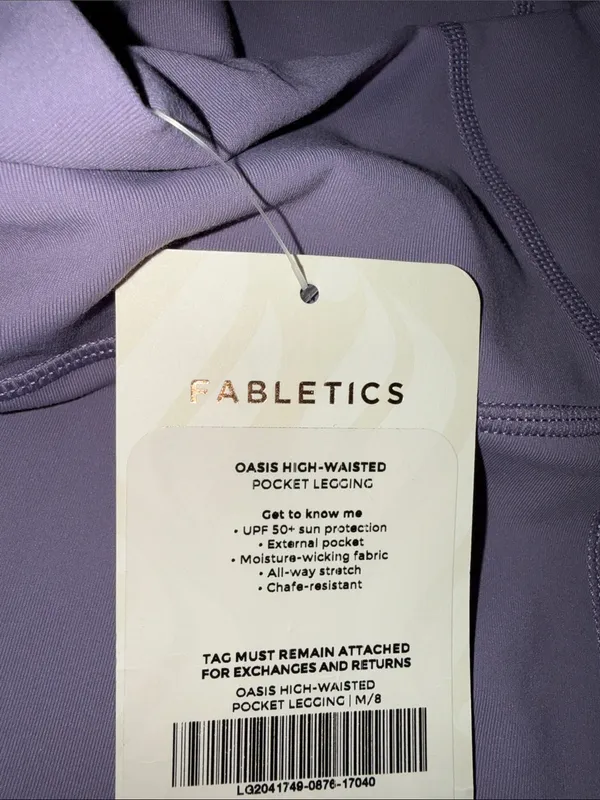 Fabletics Plum High-Waist Leggings - Image 3