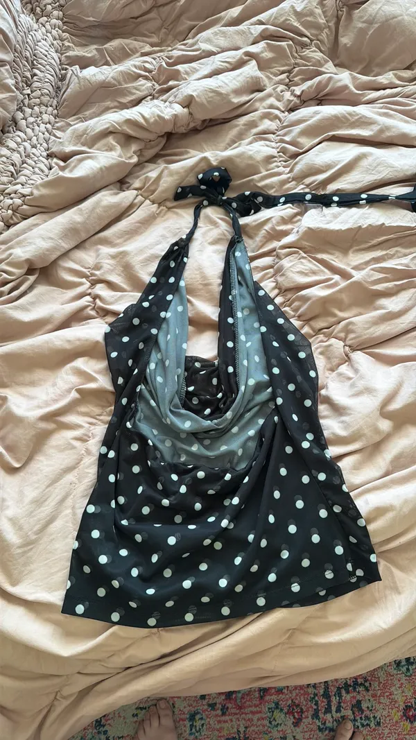 Polka Dot Shein Top - Image 2