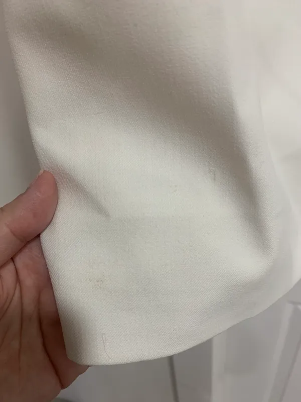 Zara Nwt White Mini Dress Sz Xs - Image 8