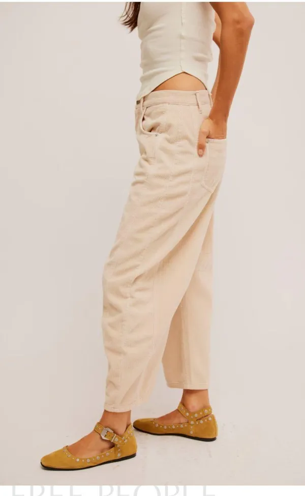 Free People Barrel Jeans - Image 3