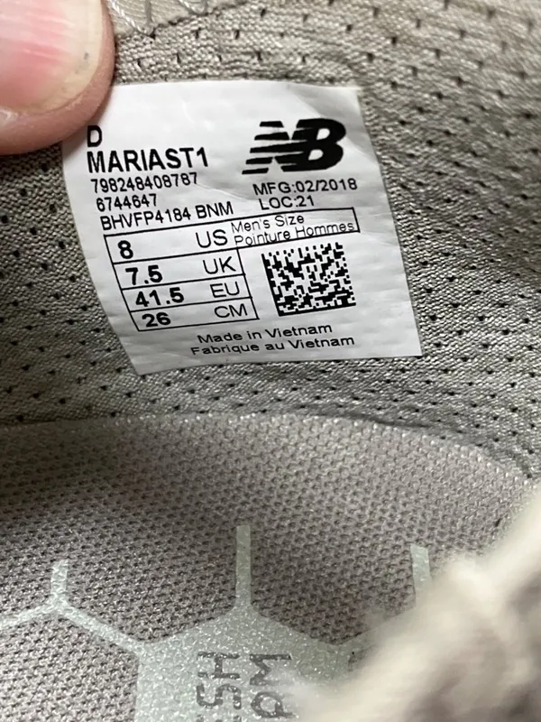 New Balance Arishi Maria wms green white walking run sneakers sz 8D SKU 10-445 - Image 6