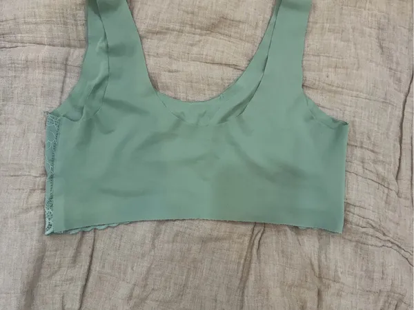 Green sage sz S fairy wings bralette #lingerie #fairy - Image 3