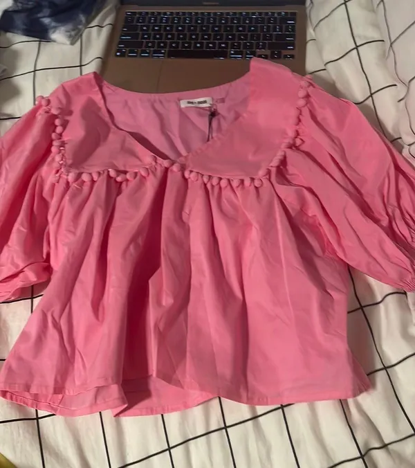 day and moon pink top - Image 3
