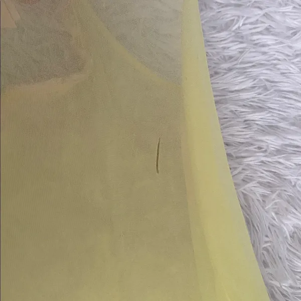 Victoria's Secret Yellow & pink Sheer Chemise & panty - Image 10