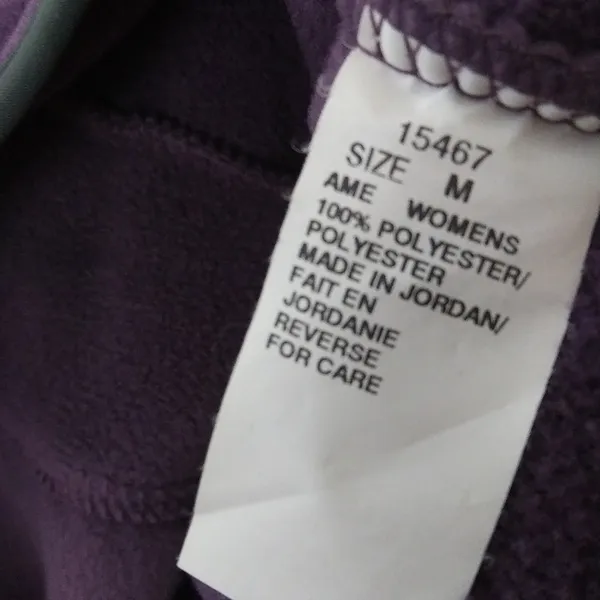 fleece women's vest Size Medium - Image 12