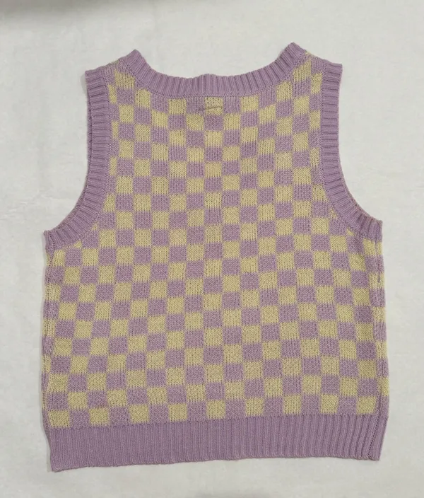 Cotton Emporium Knit Sweater Vest - Image 2