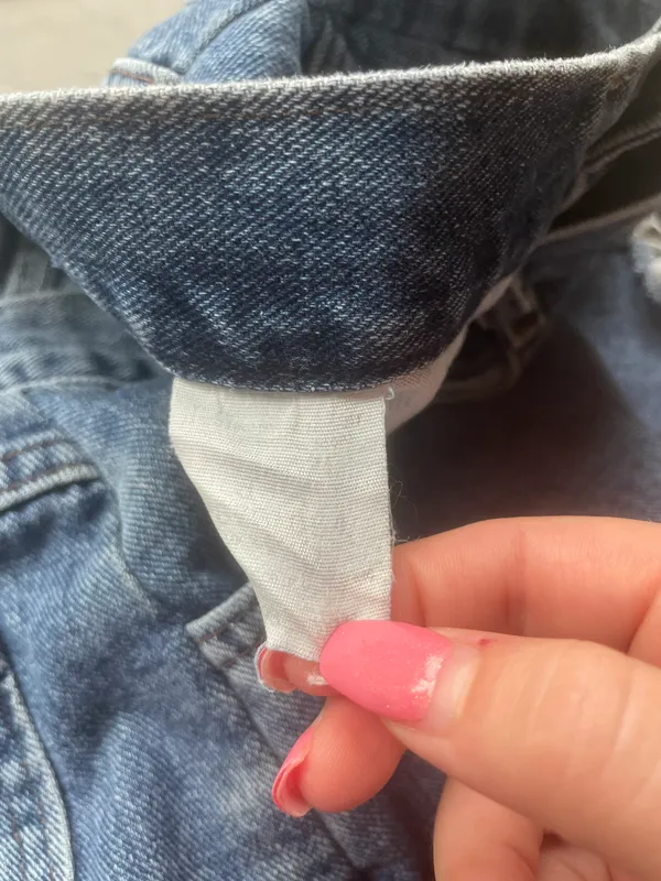 Lee vintage denim shorts - Image 3